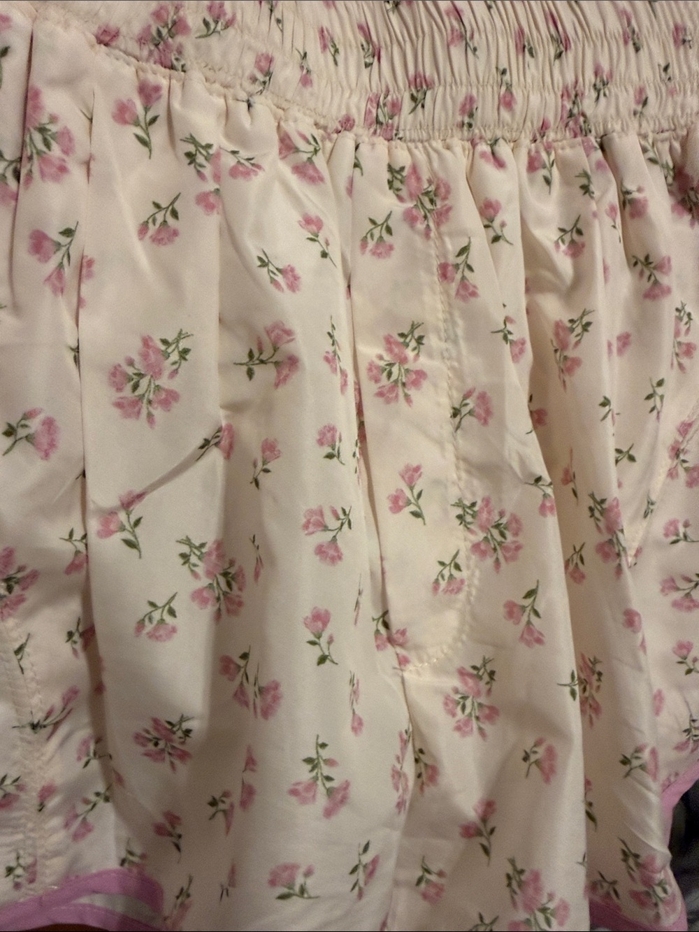 Peach Love Lavender/Pink Pullover and Floral Shorts Set - Picture 7 of 7